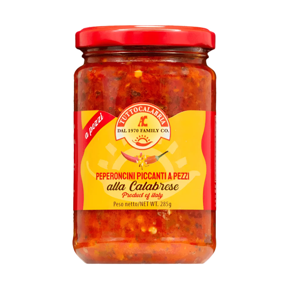 Crushed calabrian chili peppers