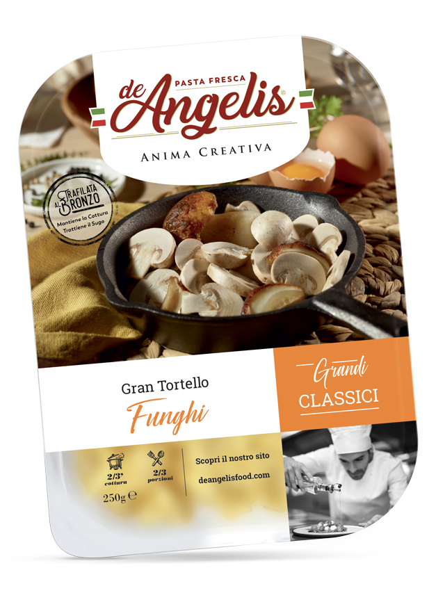 Gran Tortello with porcini mushrooms