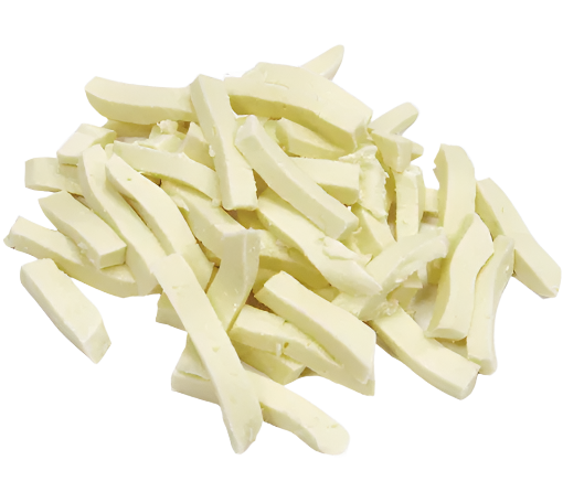 Shredded frozen mozzarella cheese "Fior di latte julienne"