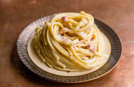 Pasta alla Gricia with Spaghetti alla Chitarra