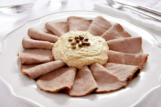 Vitello Tonnato (cold veal with tuna sauce)