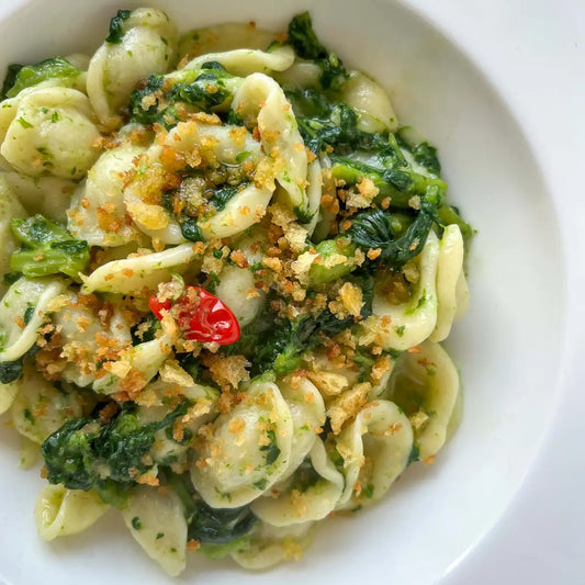 Orecchiette with broccoli rabe (Friarielli)