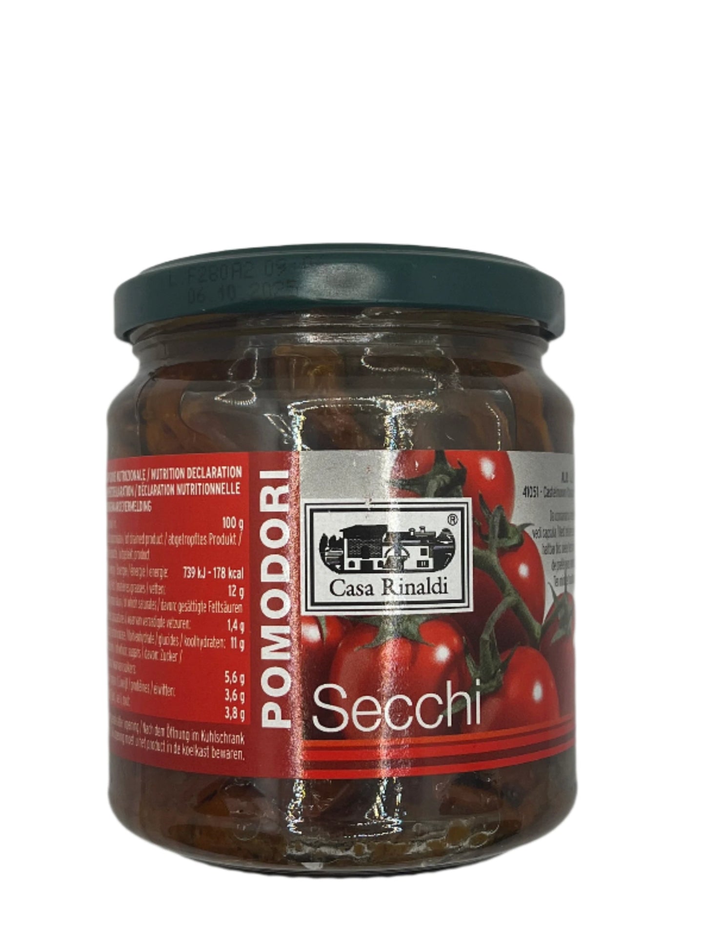 มะเขือเทศตากแห้งในน้ำมันเมล็ด