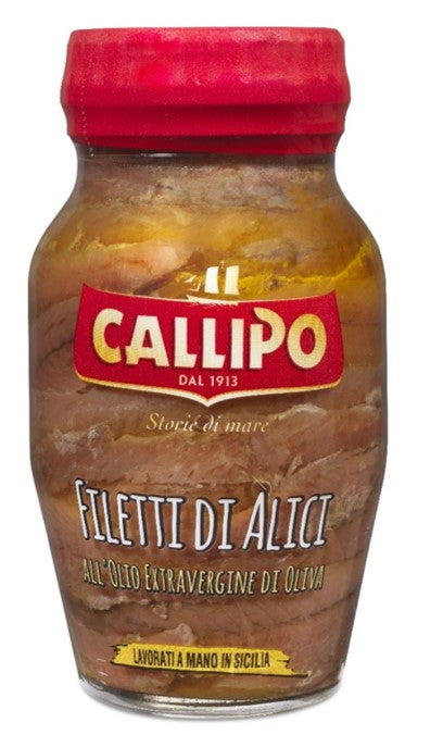 Handmade Anchovies fillets in EVO Oil