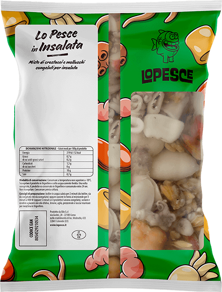 สลัดอาหารทะเล (แช่แข็ง)