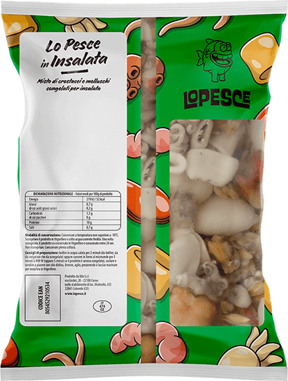 สลัดอาหารทะเล (แช่แข็ง)