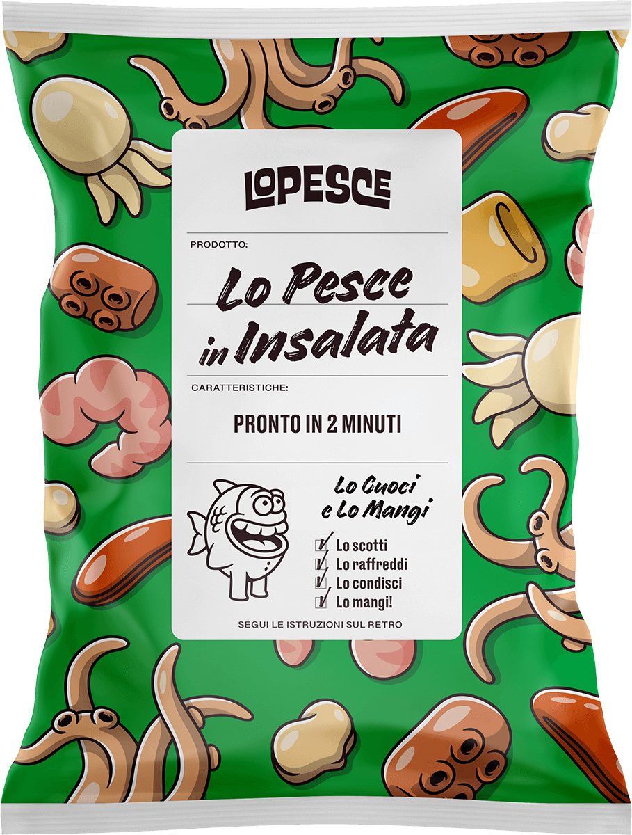 สลัดอาหารทะเล (แช่แข็ง)