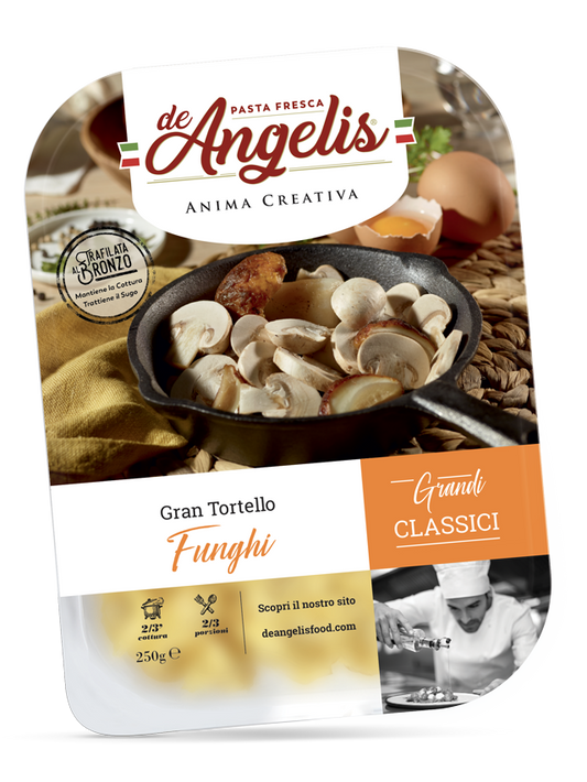 Gran Tortello with porcini mushrooms