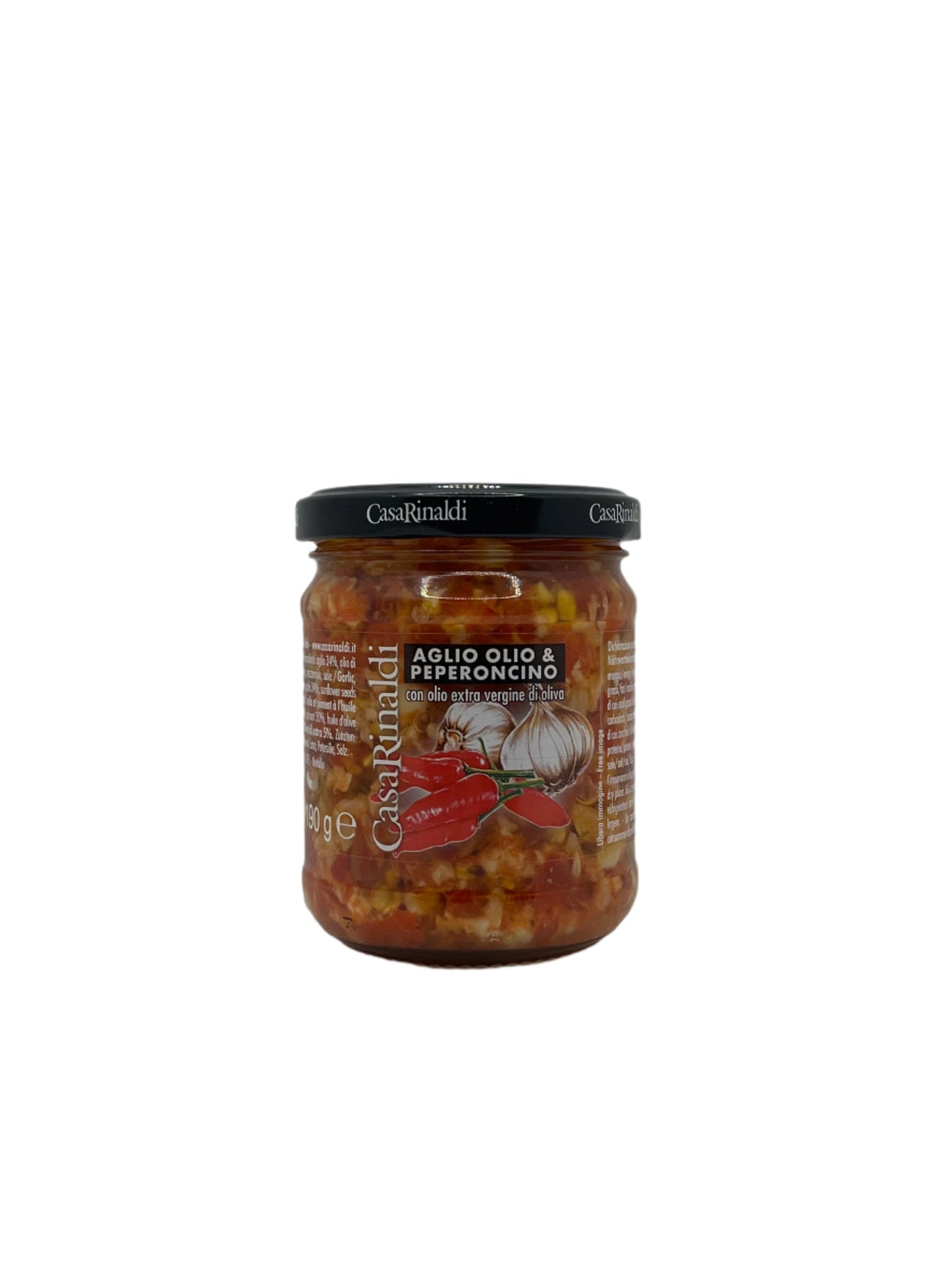 Salsa all'aglio, olio e peperoncino